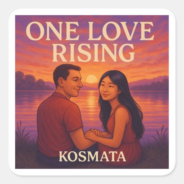 One Love Rising - Aufkleber (Vorderseite)