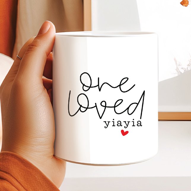 One Love Yiayia Kaffeetasse (Von Creator hochgeladen)
