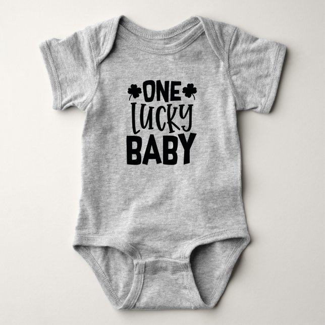 One Lucky Baby Strampler (Vorderseite)