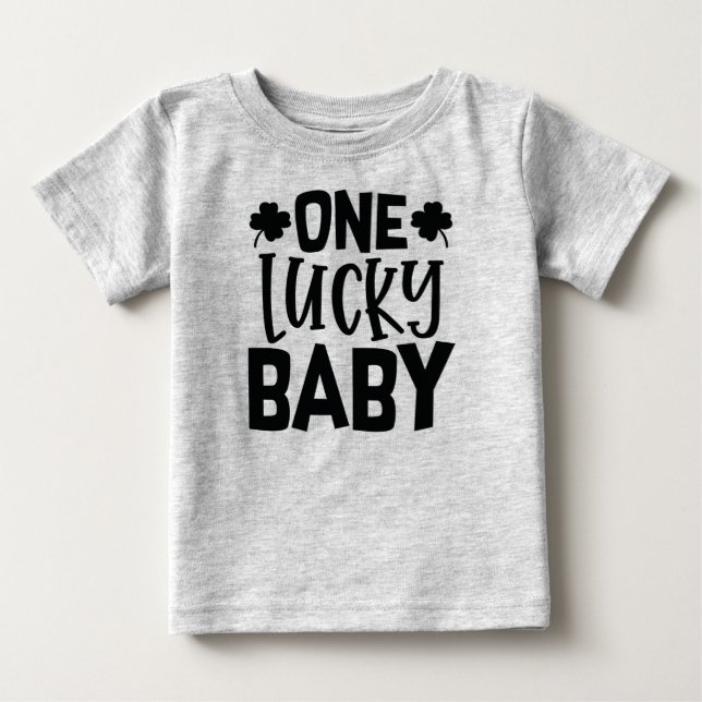 One Lucky Baby T-shirt (Vorderseite)