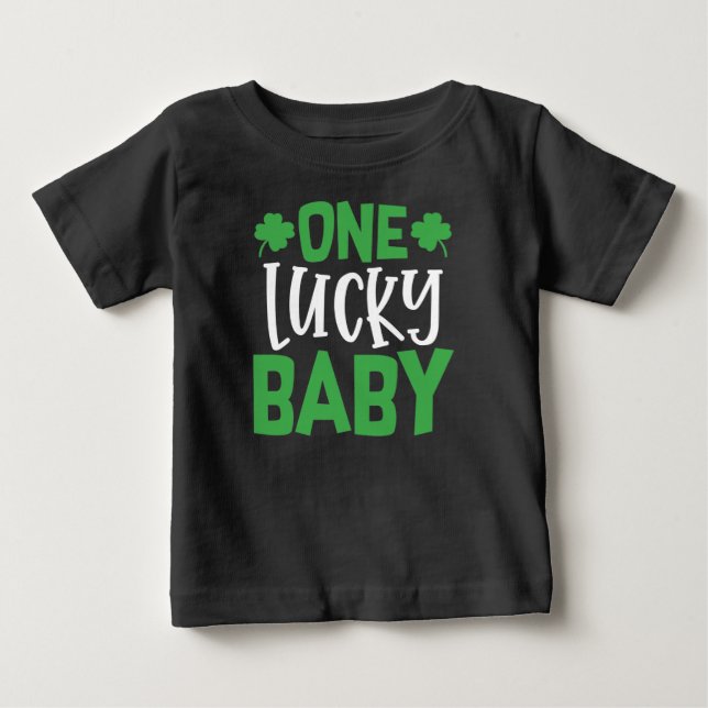 One Lucky Baby T-shirt (Vorderseite)