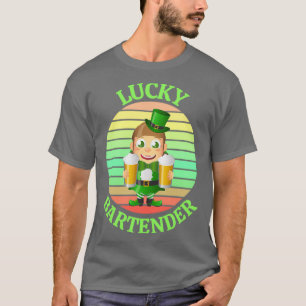 one lucky bartender 3 T-Shirt