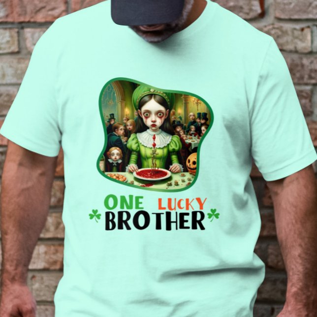 One Lucky Brother - Cloverleaf Carnival T-Shirt (Von Creator hochgeladen)