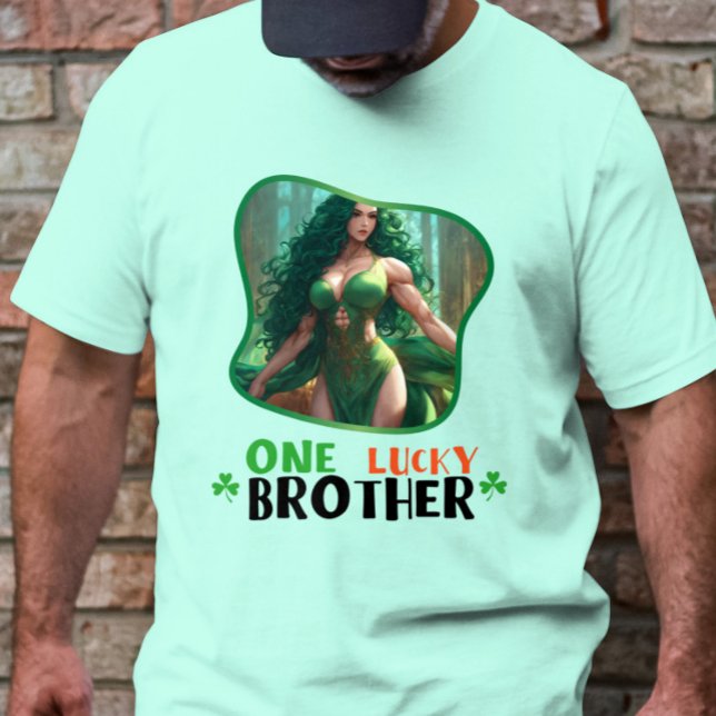 One Lucky Brother - Emerald Isle Revelry T-Shirt (Von Creator hochgeladen)