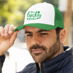One Lucky Dada Funny St Patrick Day Truckerkappe<br><div class="desc">Diseño de dia de San Patricio Para los papas,  one "lucky Dada" es un diseño ideal para Regalar a papa en el dia de san patricio,  No lo piense y adquiera la suya ahora.</div>