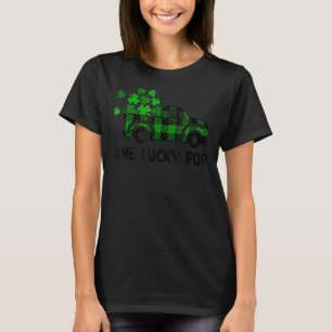 One Lucky Daddy Funny Vater Irish Clovers St Patr T-Shirt