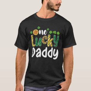 One Lucky Daddy Matching Family St Patrick's Day T-Shirt