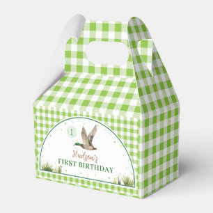 One Lucky Duck Birthday Favor Box Geschenkschachtel