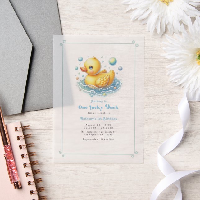One Lucky Duck First Birthday Party (Hochzeit)