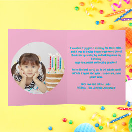 One Lucky Duck Foto Girly Kindergeburtstag Vielen  Karte