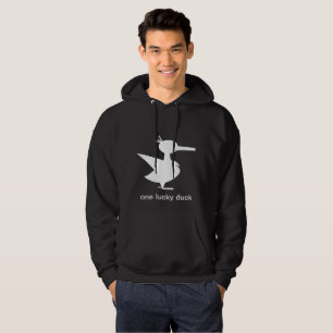 One Lucky Duck Hoodie (mit Text)