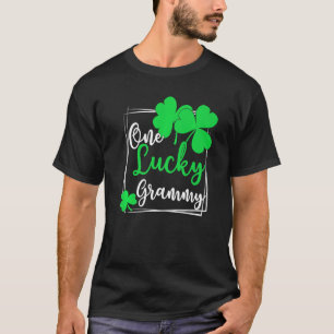 One Lucky Grammy Shirt Funny Family St Patrick s D