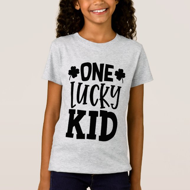 One Lucky Kid T-Shirt (Vorderseite)