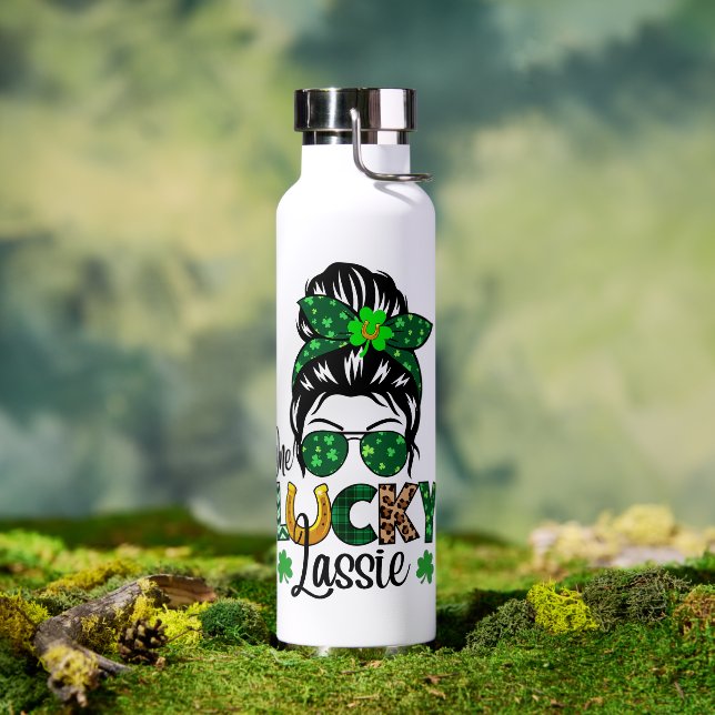One Lucky Lassie Trinkflasche (Außenbereich)