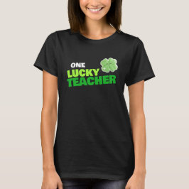 ONE LUCKY LEHRER St. Patrick's Day T-Shirt