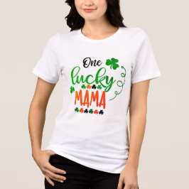 One Lucky Mama | St. Patrick's Day Tri-Blend Shirt