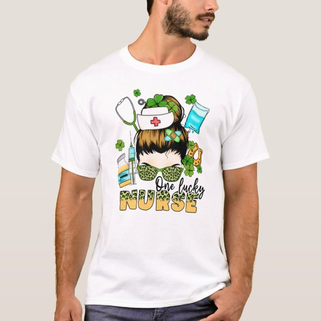 One Lucky Nurse St. Patrick's T-Shirt (Vorderseite)