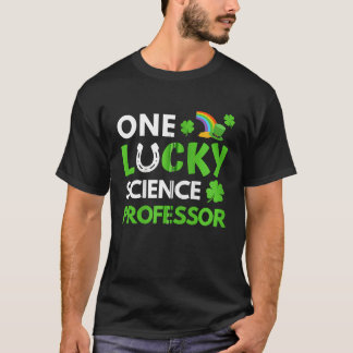 One Lucky Science Professor  St Patricks Day Biolo T-Shirt