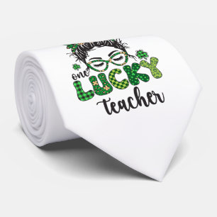 One Lucky Teacher - St. Patrick's Day Krawatte