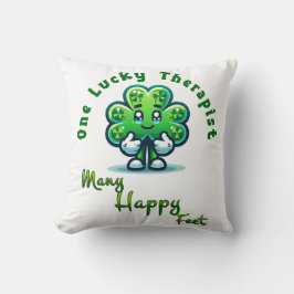 One Lucky Therapist St. Patrick's Day Fun Design Kissen