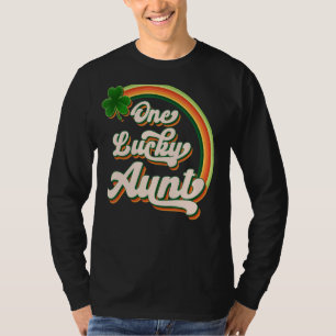One Lucky Tunt Irish C St Patrick's Day Vintag T-Shirt