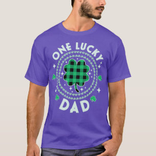 One Lucky Vater Irish St Patricks Day Kleeblatts G T-Shirt