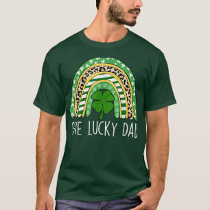 One Lucky Vater Kleeblatt Funny St Patricks Day Ma T-Shirt