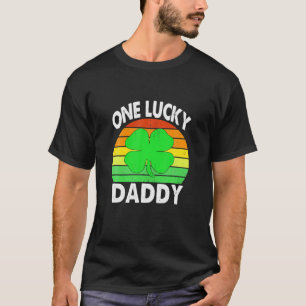 One Lucky Vater Retro Vintag St Patricks Day Funny T-Shirt