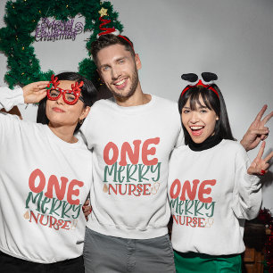 One Merry Nurse Sweatshirt