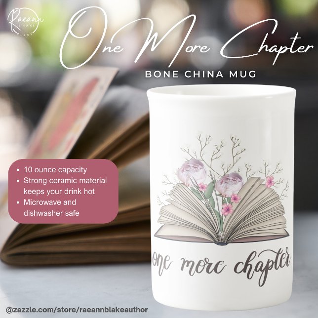 One More Chapter Bone China Tasse (Von Creator hochgeladen)