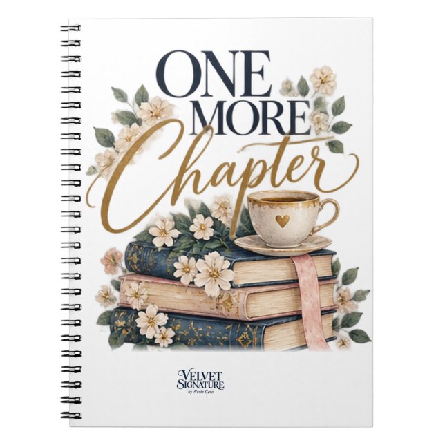 One More Chapter Spiral Notebook Notizblock (Vorderseite)