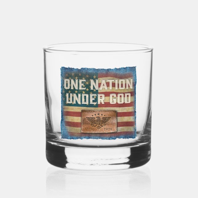 One Nation - Whiskeyglas Whiskyglas (Vorderseite)