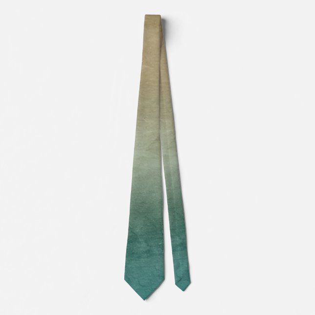 One-of-a-Kind Gradient/Schatten Necktie Krawatte (Vorderseite)
