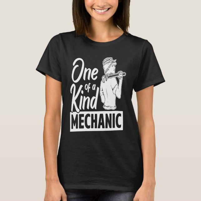 One Of A Kind Mechanic Car Repair Automobile Repai T-Shirt (Vorderseite)
