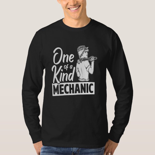One Of A Kind Mechanic Car Repair Automobile Repai T-Shirt (Vorderseite)