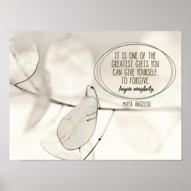 One of the Greatest Gifts Poster (Vorne)