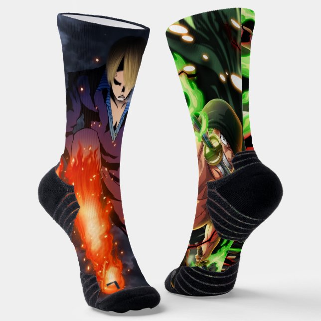 One piece Anime Underwear & Socks Socken (Gewinkelt)
