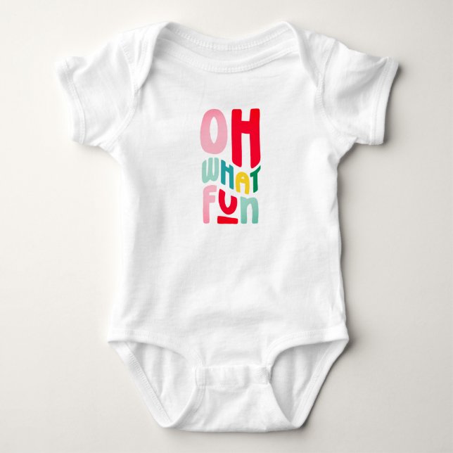 One Piece Baby Bodysuit Strampler (Vorderseite)