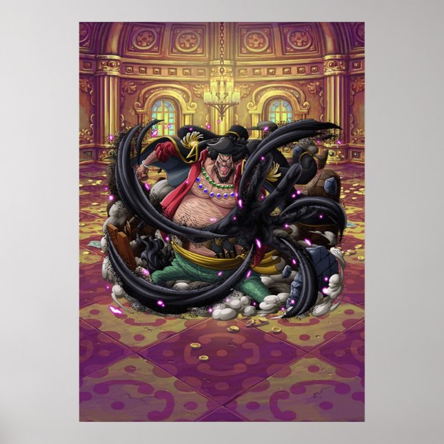 One Piece Blackbeard Poster (Vorne)