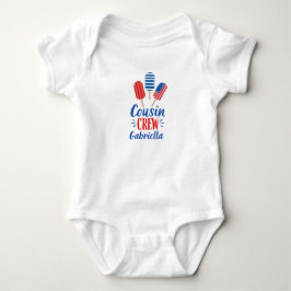 One Piece Bodysuit 4. Juli Cousin-Crew-T-Shirt Baby Strampler