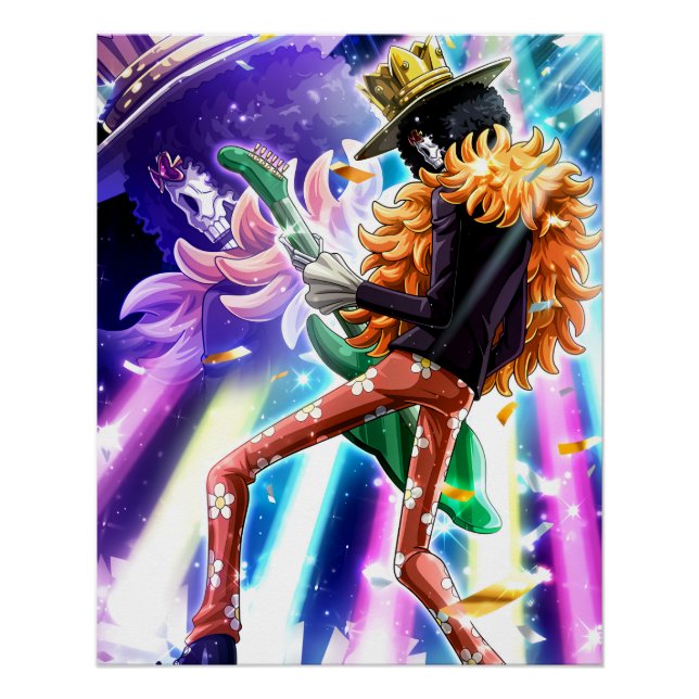 One Piece Brook Poster (Vorderseite)