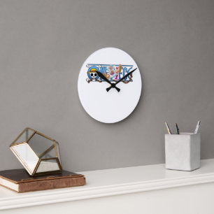 One Piece G5 Anime-Pirat-Wanduhr Runde Wanduhr