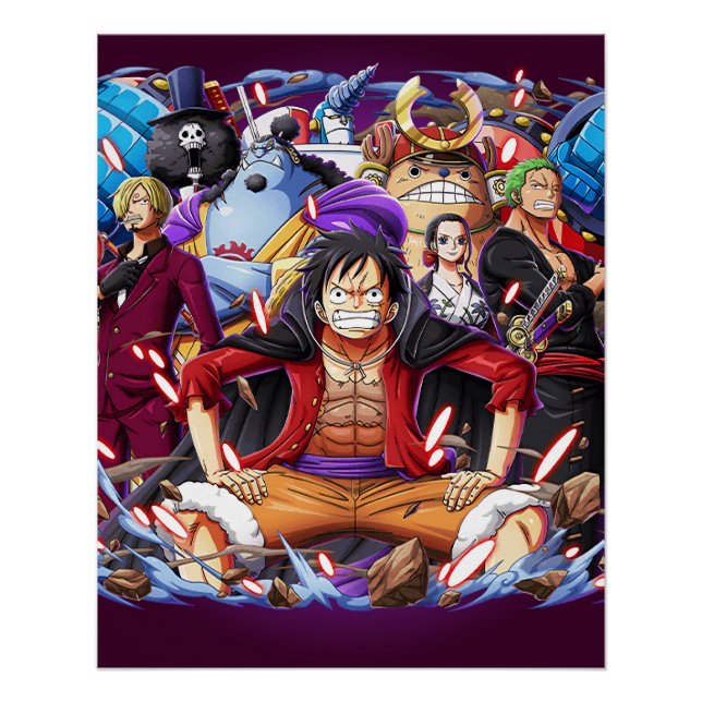 One Piece Straw Hats Wano Poster (Vorderseite)