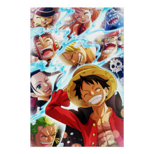 One Piece Strohhüte Wano Poster