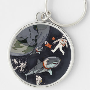 One Planet One Chance - Earth Day (Cartoon Texture Schlüsselanhänger