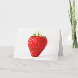 One Red Strawberry gccna Karte