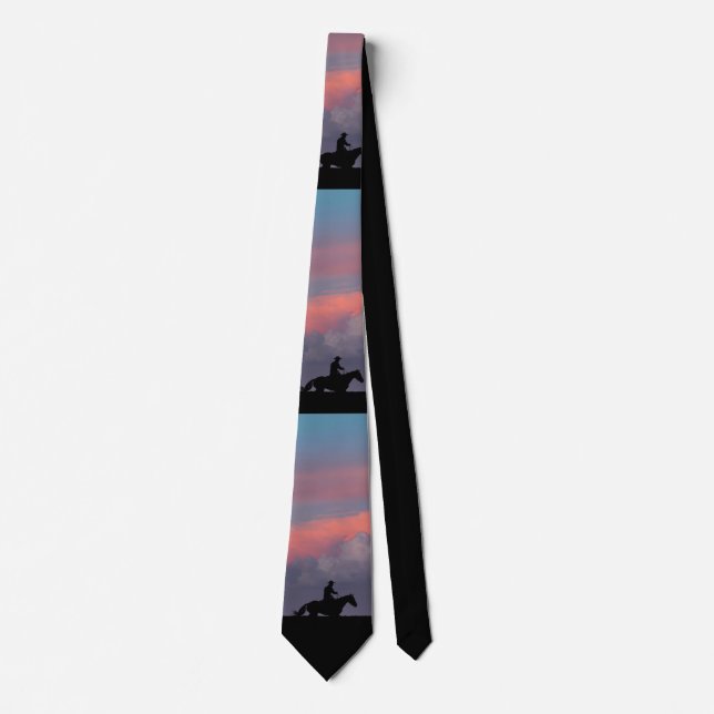 One Rider, One Horizon - Neck Tie Krawatte (Vorderseite)