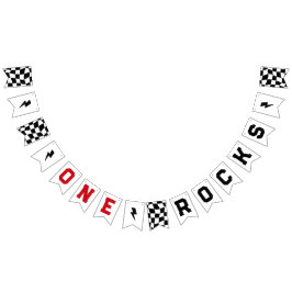 One Rocks First Birthday Rock'n'Roll Wimpelkette