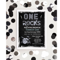 One Rocks Rockstar-Schlagzeug-Set 1. Geburtstagsei