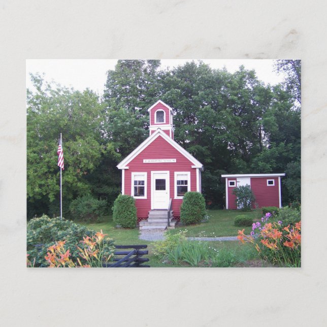 One Room School House Postkarte (Vorderseite)